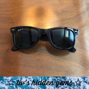 NWT Ray-Ban Original Wayfarer Polarized Sunglasses